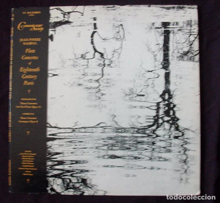 Discos de vinilo: Rampal - Conciertos para flauta del sigo 18 - Foto 1