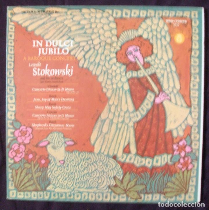 Discos de vinilo: In Dulci Jubilo - Vivaldi, Bach, Corell - Stokowski - Foto 1