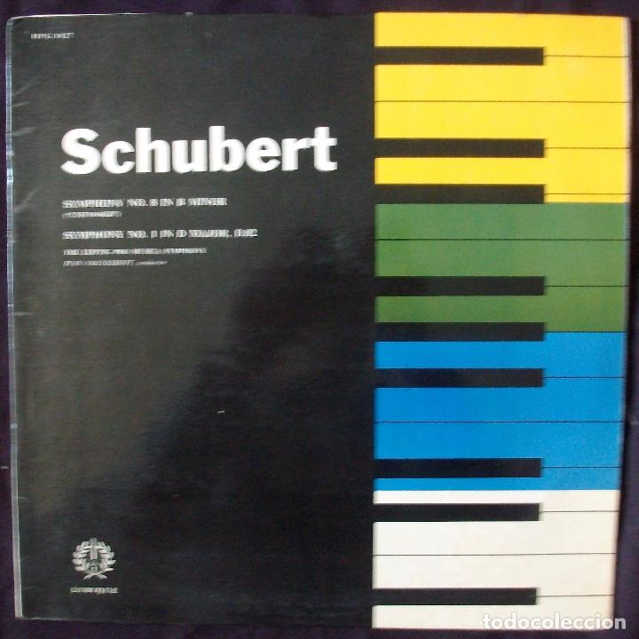 Discos de vinilo: Schubert - Sinfon&iacute;as No.1 y 8 - Foto 1