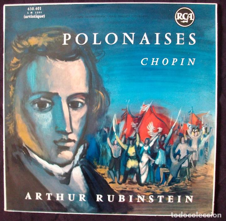Discos de vinilo: Chopin - Plonaises - Rubinstein - LP frances, raro - Foto 1