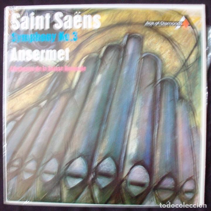 Discos de vinilo: Saint-Saens - Sinfon&iacute;a No.3 - Ansermet - Foto 1
