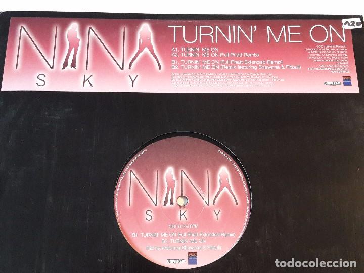 Discos de vinilo: Nina Sky - Turnin Me On - 2004 - Foto 1