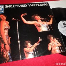 Discos de vinilo: SHIRLEY BASSEY'S WONDERFUL LP EDICION ALEMANA GERMANY. Lote 77292505