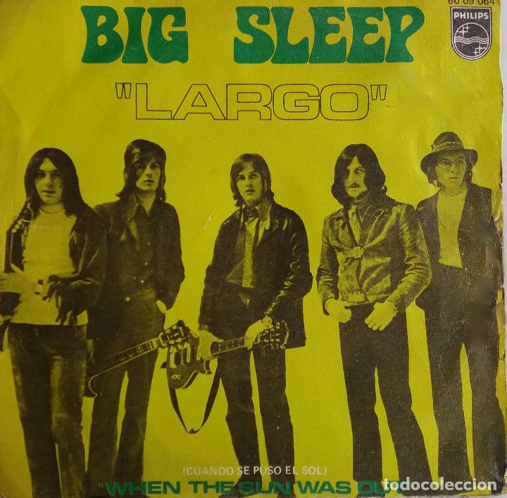 Discos de vinilo: BIG SLEEP, LARGO. SINGLE ESPA&Ntilde;A - Foto 1