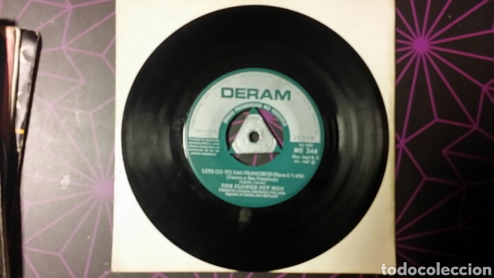 Discos de vinilo: TE FLOWER POT MEN. LES GO TO SAN FRANCISCO PART 1-2. PROMOCIONAL.  DERAM ME 344