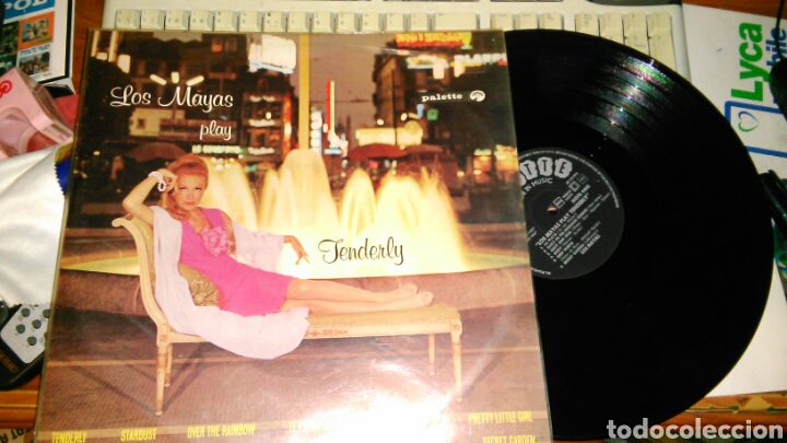 Discos de vinilo: Los mayas lp play tenderly.holanda - Foto 1