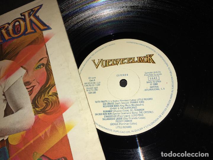 Discos de vinilo: VUELVE EL ROK LP PROMO (B-34) - Foto 2