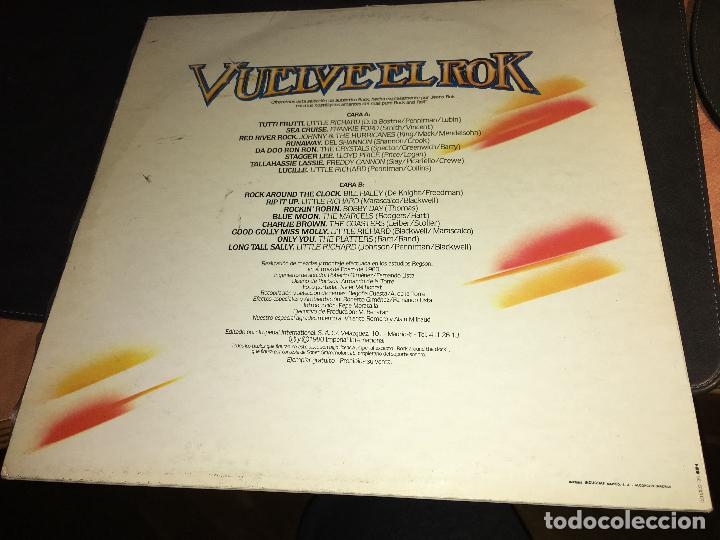 Discos de vinilo: VUELVE EL ROK LP PROMO (B-34) - Foto 3