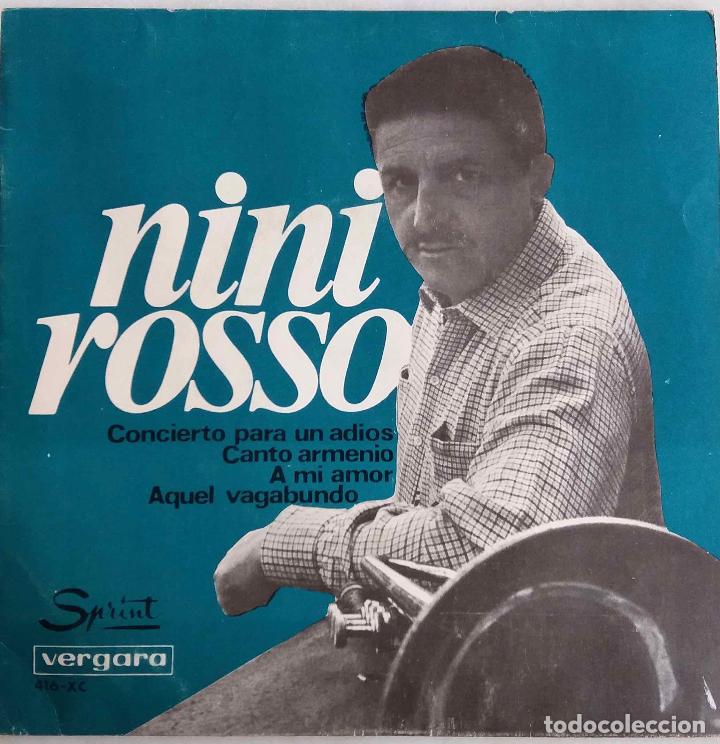 Discos de vinilo: NINI ROSSO, CONCERTO PER UN ADDIO. EP ESPA&Ntilde;A COMO NUEVO - Foto 1