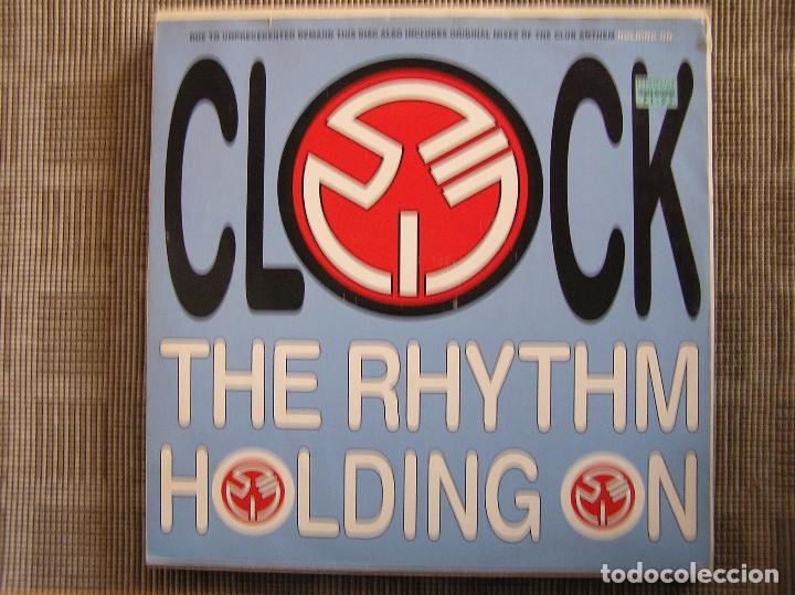 Discos de vinilo: CLOCK THE RHYTHM HOLDING ON  -  1994 MEDIA RECORDS  -  MAXI  -  P - Foto 1