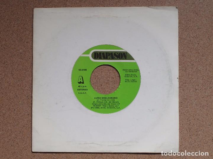Discos de vinilo: LUISA SANLEANDRO - MI TORERO + HE DECIDIDO QUERERTE - Foto 1