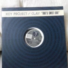 Discos de vinilo: KEY PROJECT FEAT CLAY . Lote 77421285