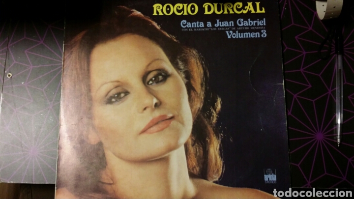 Discos de vinilo: ROC&Iacute;O DURCAL CANTA A JUAN GABRIEL VOL.3 - Foto 1