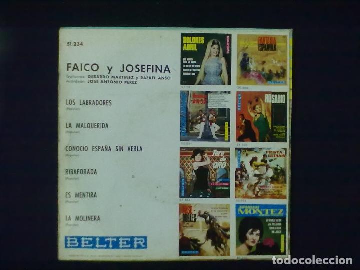 Discos de vinilo: FAICO Y JOSEFINA LOS LABRADORES + 5 - Foto 2