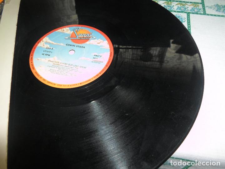 Discos de vinilo: EDWIN STARR WHATEVER MAKES OUR LOVE GROW - Foto 2