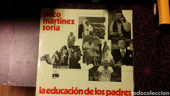 Discos de vinilo: PASO MART&Iacute;NEZ SORIA. LA EDUCACI&Oacute;N DE LOS PADRES - Foto 1