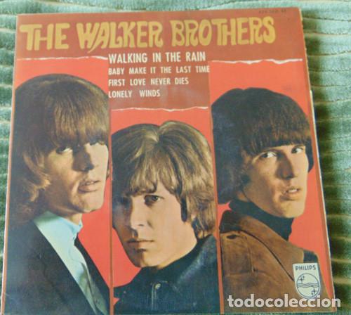 Discos de vinilo: The Walker Brothers &ndash; Walking in the rain + 3 - ep - Foto 2