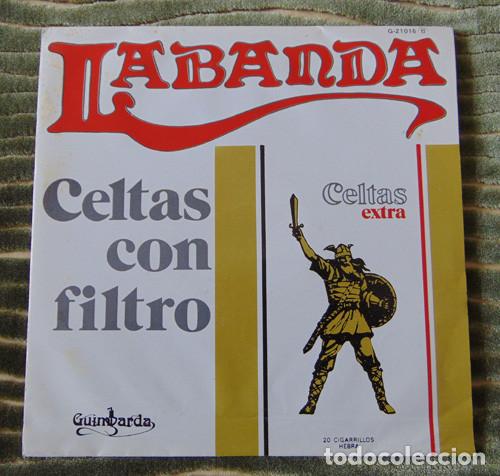 Discos de vinilo: LABANDA - CELTAS CON FILTRO - SINGLE 1982 - Foto 1