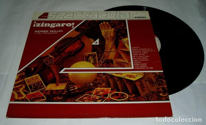 Discos de vinilo: ESPECTACULAR Z&Iacute;NGARO WERNER M&uuml;LLER Y SU ORQUESTA LP 1982 TELEFUNKEN-C - Foto 1