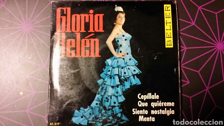 Discos de vinilo: GLORIA BEL&Eacute;N.  CEPILLALE+3. BELTER 52.217 - Foto 1