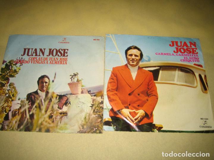 Discos de vinilo: JUAN JOSE  - LOTE DE DOS SINGLES - Foto 1