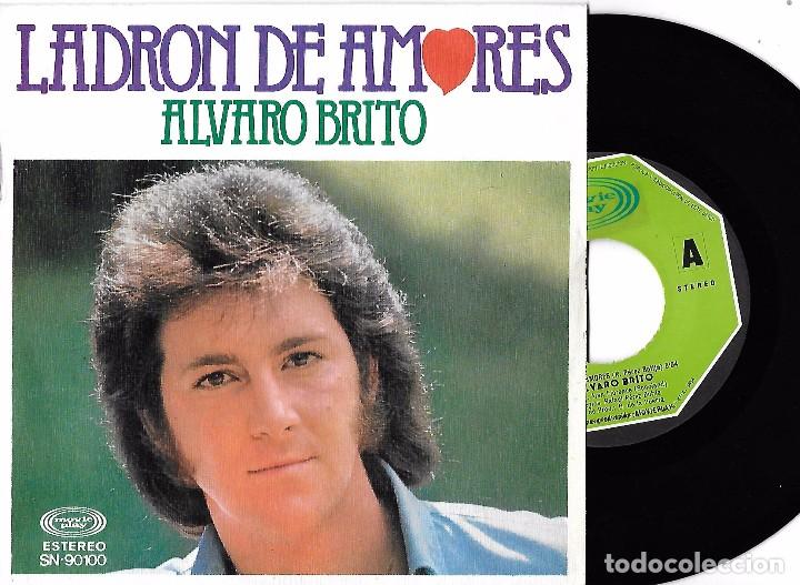 Discos de vinil: &Aacute;LVARO BRITO: LADR&Oacute;N DE AMORES / CARRETERA DE MADRID