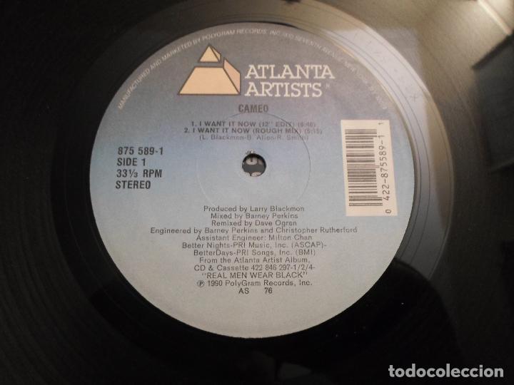 Discos de vinilo: CAMEO - I WANT IT NOW - Foto 3