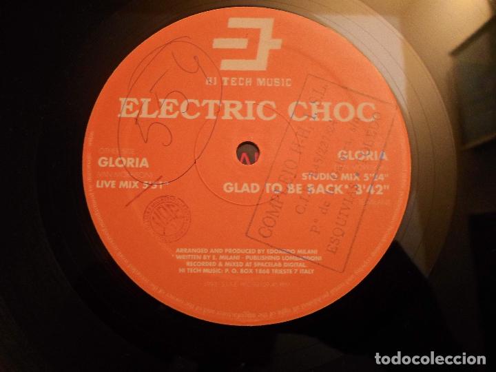 Discos de vinilo: ELECTRIC CHOC LIVE MIX GLORIA - Foto 2