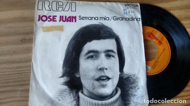 Discos de vinilo: SINGLE (VINILO) DE JOSE JUAN A&Ntilde;OS 70 - Foto 1