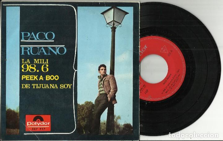 Discos de vinilo: PACO RUANO ep LA MILI + 3 1967 - Foto 1