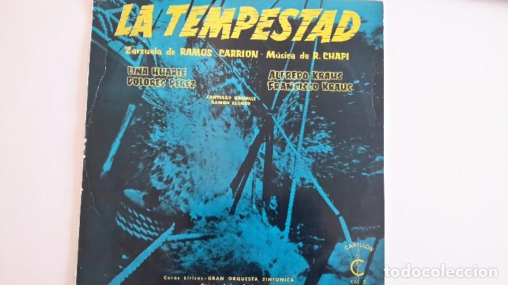 Discos de vinilo: Alfredo kraus- la tempestad - carrion y chapitel lp carillon - Foto 1