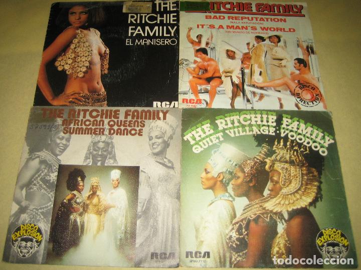 Discos de vinilo: RITCHIE FAMILY - LOTE DE 7 SINGLES - Foto 1