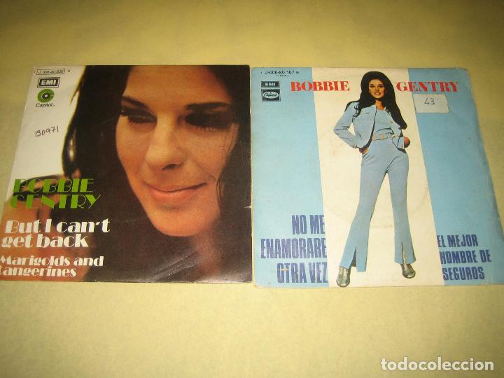 Discos de vinilo: BOBBIE GENTRY - LOTE DE DOS SINGLES - Foto 1