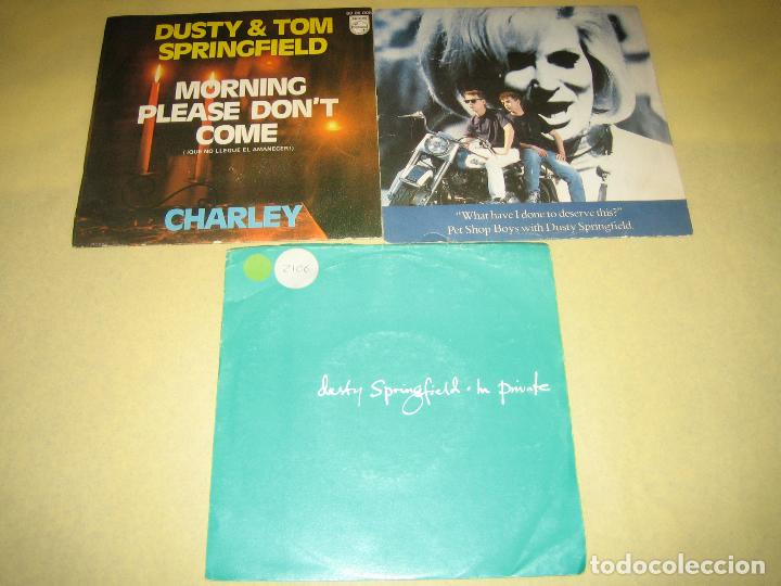 Discos de vinilo: DUSTY SPRINGFIELD - LOTE DE TRES SINGLES - Foto 1