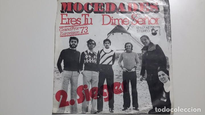 Discos de vinilo: Mocedades eurovisi&oacute;n single alem&aacute;n - Foto 1