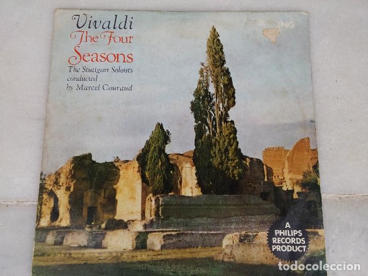 Discos de vinilo: Vivaldi - The four seasons - The Stuttgart Soloists conducted by Marcel Couraud - Foto 1