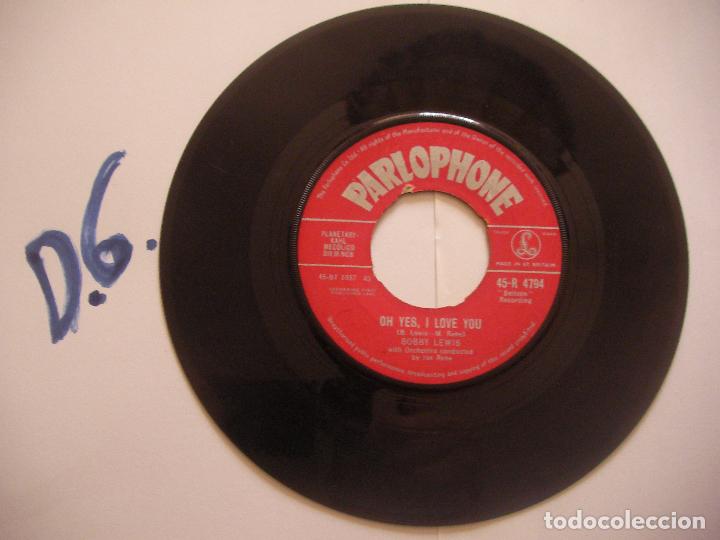 Discos de vinilo: ANTIGUO SINGLE - BOBBY LEWIS - ENVIO INCLUIDO A ESPA&Ntilde;A - Foto 1