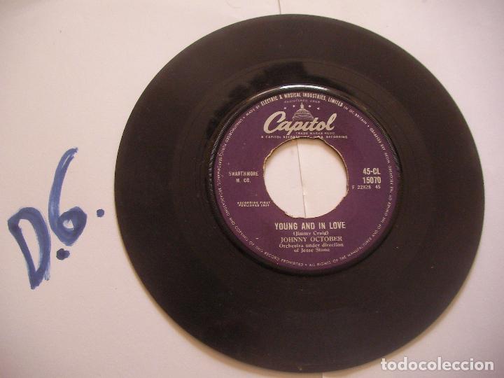 Discos de vinilo: ANTIGUO SINGLE - JOHNNY OCTOBER - ENVIO INCLUIDO A ESPA&Ntilde;A