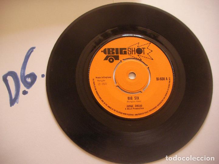 Discos de vinilo: ANTIGUO SINGLE - JUDGE DREAD - Foto 1