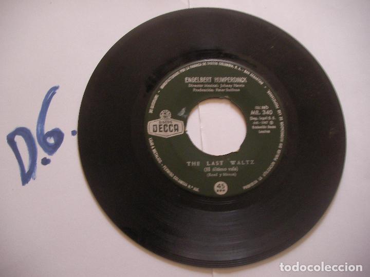 Discos de vinilo: ANTIGUO SINGLE - ENGELBERT HUMPERDINCK - ENVIO INCLUIDO A ESPA&Ntilde;A - Foto 1