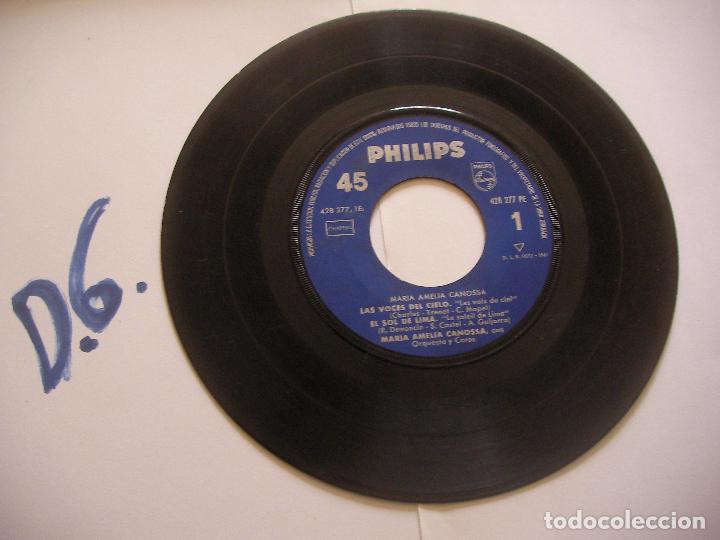 Dischi in vinile: ANTIGUO SINGLE - MARIA AMELIA CANOSSA - ENVIO INCLUIDO A ESPA&Ntilde;A