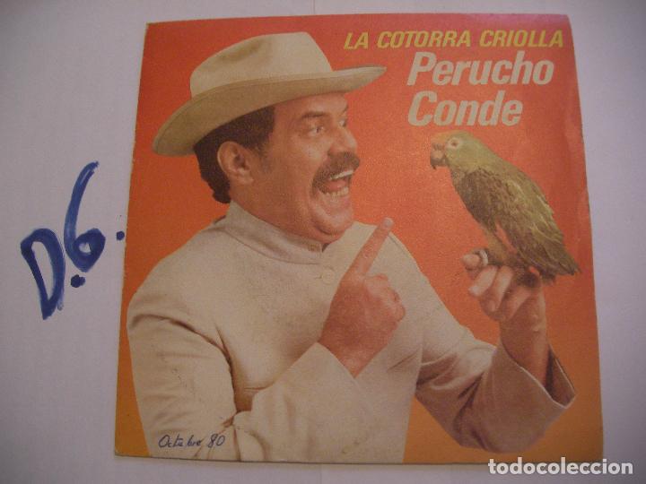 Discos de vinilo: ANTIGUO SINGLE - PERRUCHO CONDE - - Foto 1