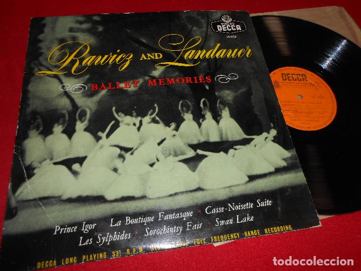 Discos de vinilo: RAURICK AND LANDAUER PIANOS MEMORIAS DE BALLET LP 195? DECCA EDICION ESPA&ntilde;OLA SPAIN