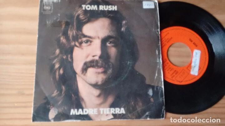 Discos de vinilo: SINGLE (VINILO) DE TOM RUSH A&Ntilde;OS 70 - Foto 1