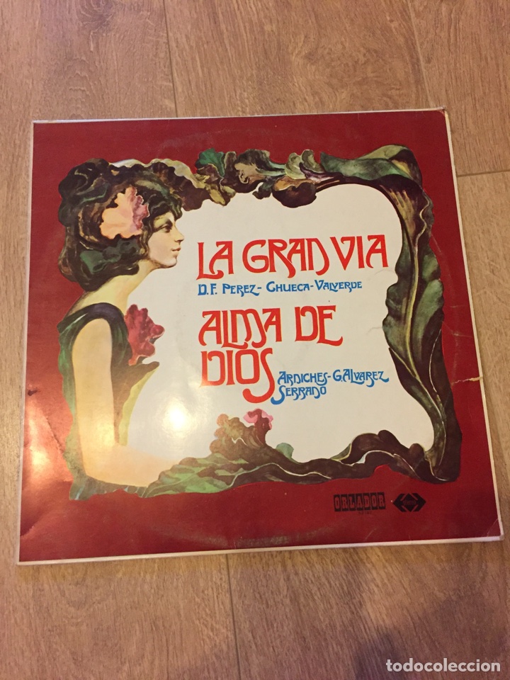 Discos de vinilo: La gran v&iacute;a y Alma De Dios - Foto 1