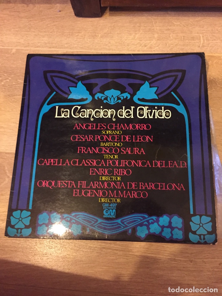 Discos de vinilo: La canci&oacute;n del olvido - Foto 1