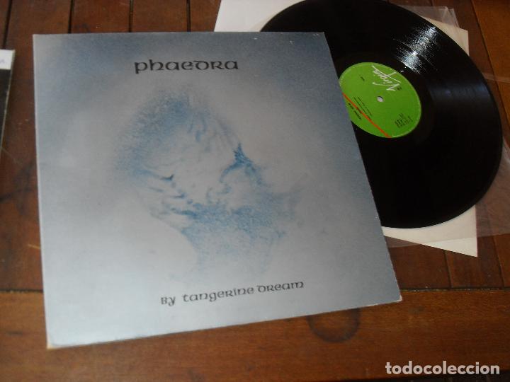 Discos de vinilo: Tangerine Dream LP. PHAEDRA MADE IN SPAIN. 1974 - Foto 1