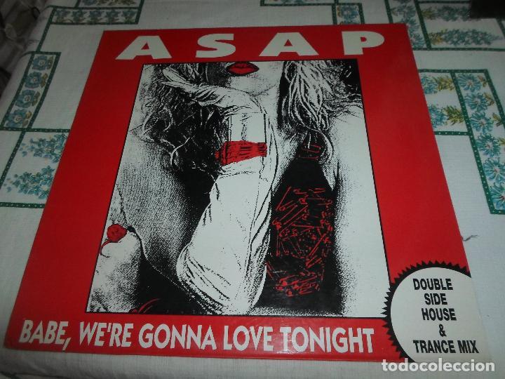 Discos de vinilo: ASAP BABE, WERE GONNA LOVE TONIGHT - Foto 1