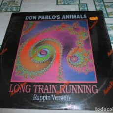 Discos de vinilo: DON PABLOS ANIMALS LONG TRAIN RUNNING. Lote 77751341
