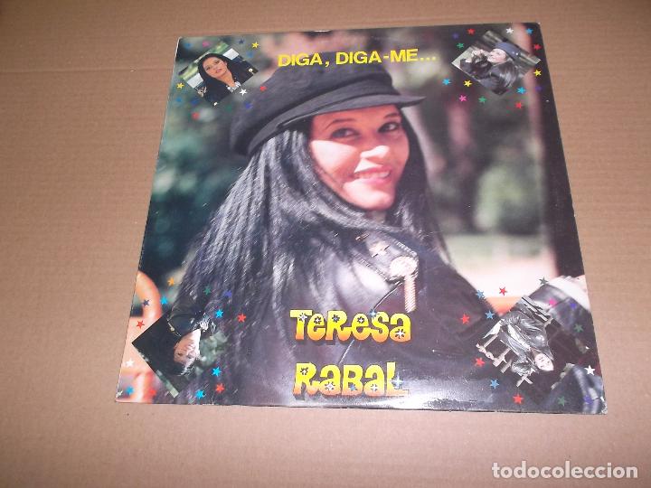 Discos de vinilo: TERESA RABAL (LP) DIGA, DIGA ME A&Ntilde;O 1989 - Foto 1